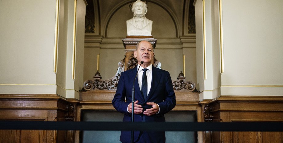 Олаф Шольц, шольц, канцлер германии