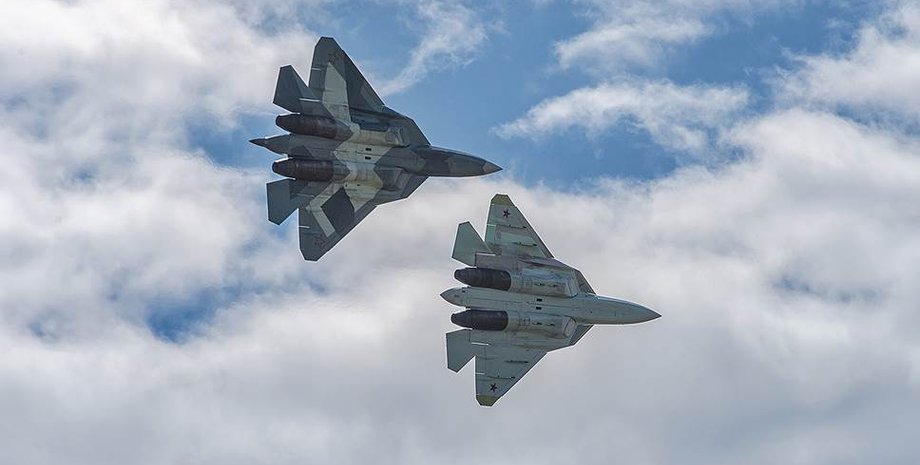 самолеты Су-57