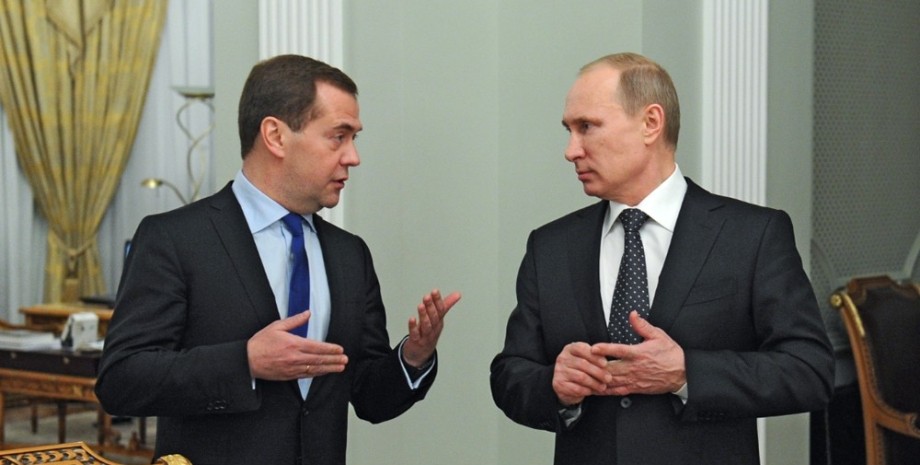 Дмитрий Медведев, Владимир Путин, фото