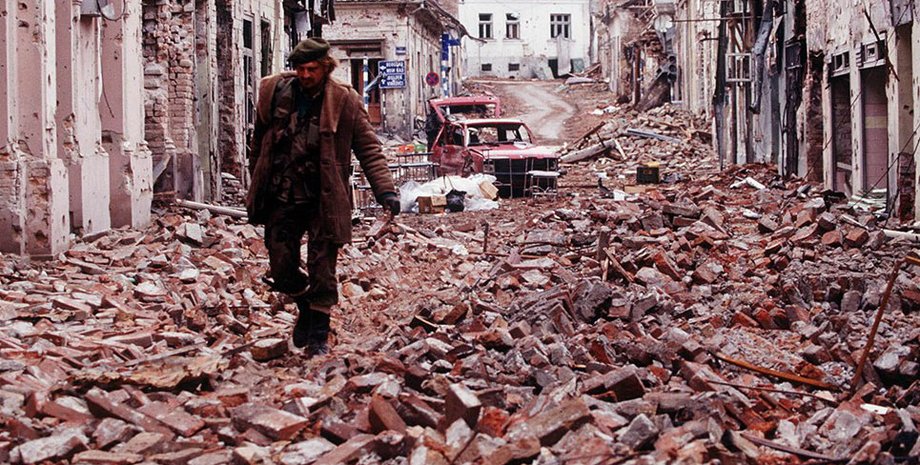 Разрушения в городе Вуковар / Фото: inavukic.com