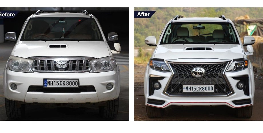 Toyota Fortuner, новая Toyota Fortuner, внедорожник Toyota Fortuner, тюнинг Toyota Fortuner, Lexus GX