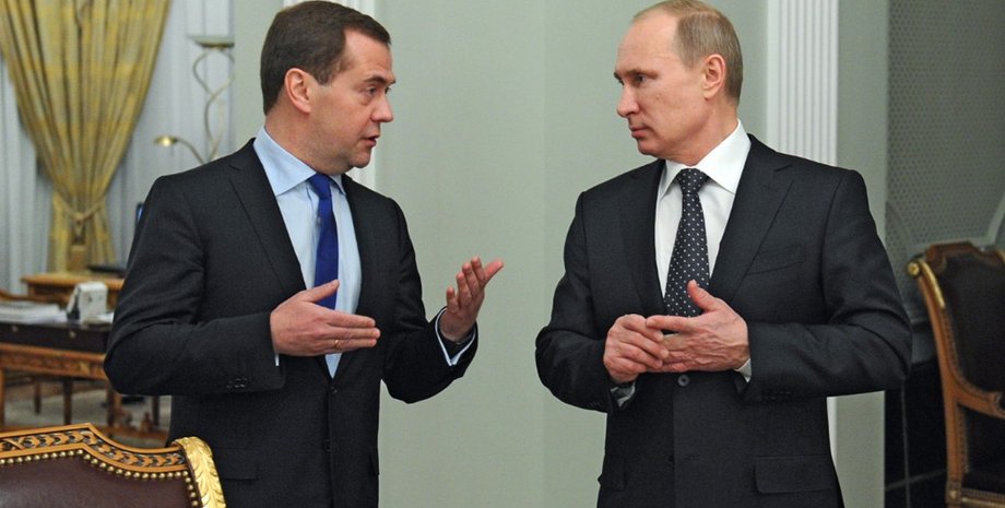 Дмитрий Медведев, Владимир Путин, фото