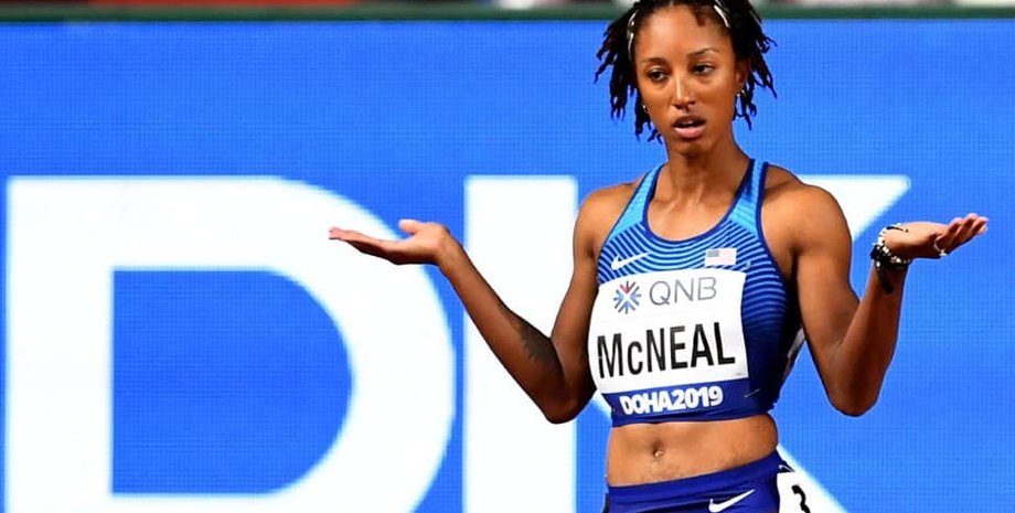 Бріанна Макніл, легка атлетика