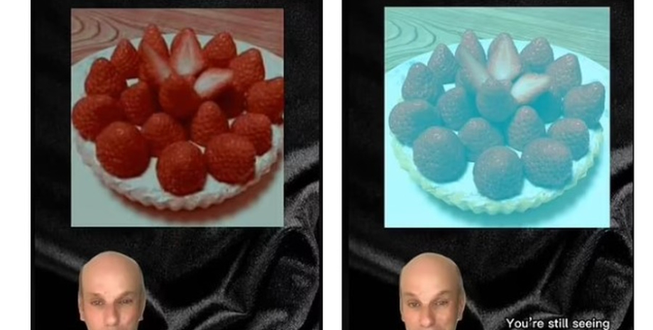 Ученый объяснил оптическую иллюзию с клубникой оптическая иллюзия, клубника иллюзия, клубника оптическая иллюзия