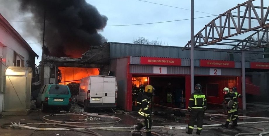 пожары в калининграде, буданов о пожарах  в россии