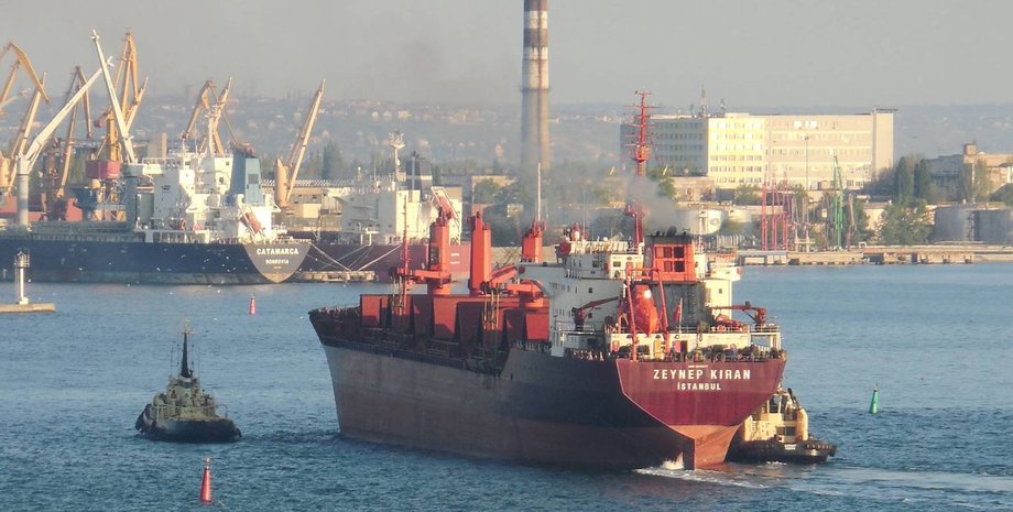 порт, открытие портов, корабль, морской порт, зерновое соглашение