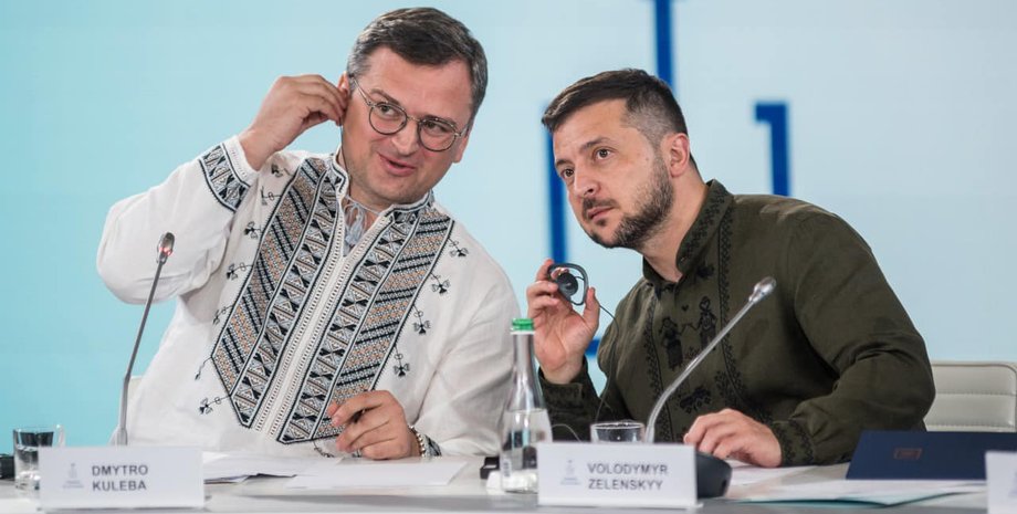 дмитрий кулеба, владимир зеленый, брифинг