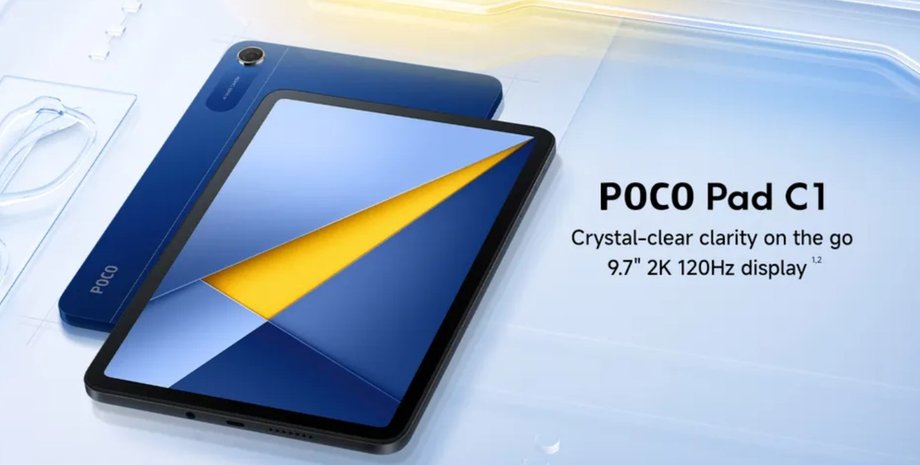Планшет Poco Pad C1 обзор