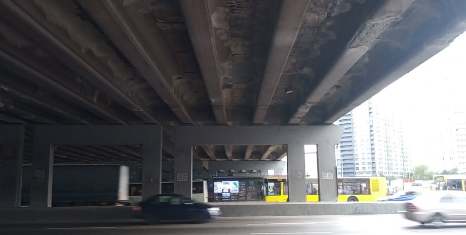 обвал моста, мост на Осокорках, обвалился мост на Осокорках, устал мост