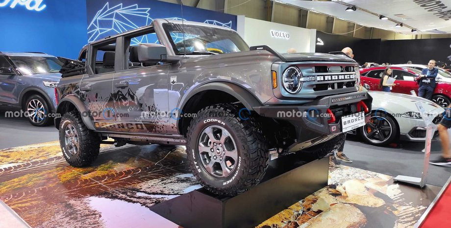 Ford Bronco 2022, новый Ford Bronco, Ford Bronco, автошоу в Софии, Софийский автосалон
