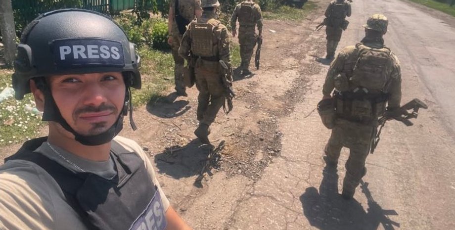 На востоке Украины пострадали журналисты Die Welt — подробности происшествия Немецкий журналист Ибрагим Набер