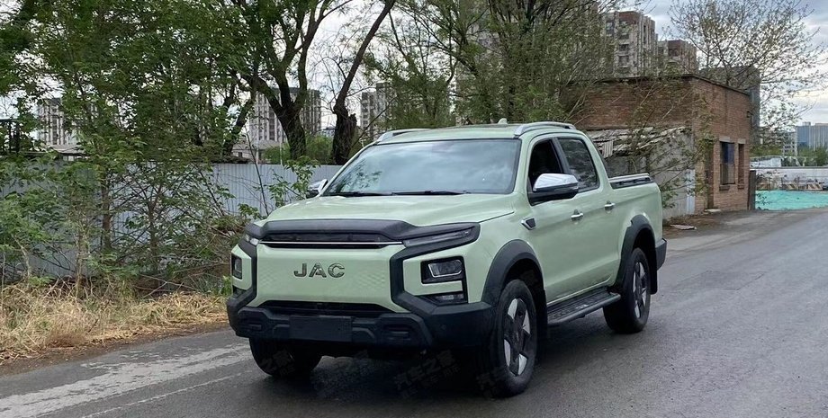 JAC T9 Hunter EV, JAC T9, пікап JAC, JAC T9 Hunter, електромобіль JAC