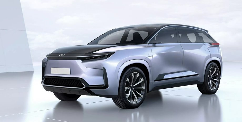 Электрокроссовер Тойота, Электрокроссовер Toyota, электромобиль Toyota, кроссовер Toyota