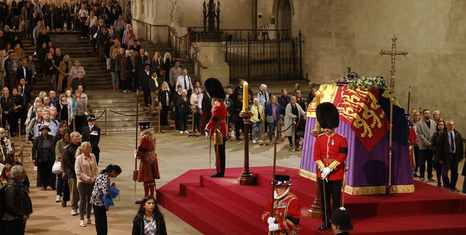Елизавета II, похороны, прощание, лондон, полиция