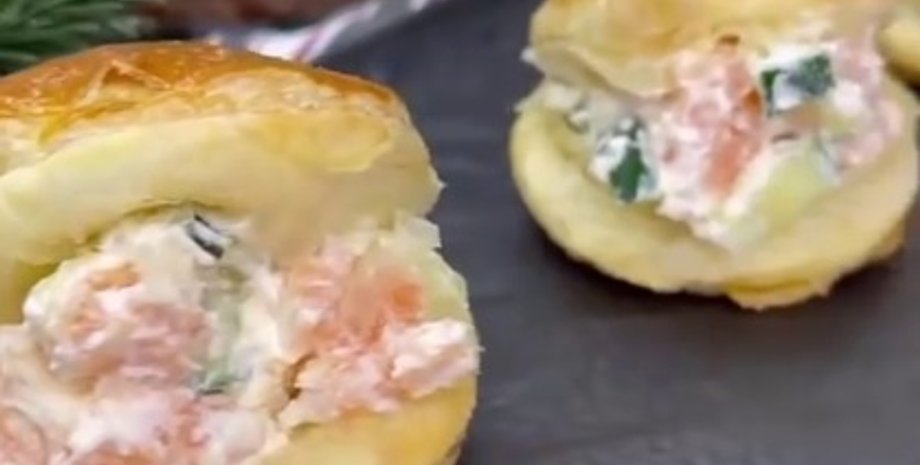 закуска с красной рыбой, рецепты