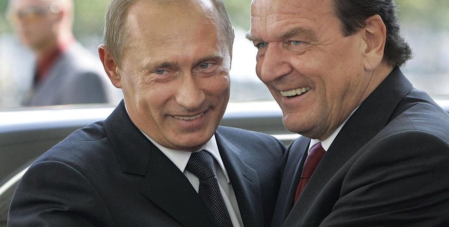 Владимир Путин и Герхард Шредер / Фото: Euromag.ru