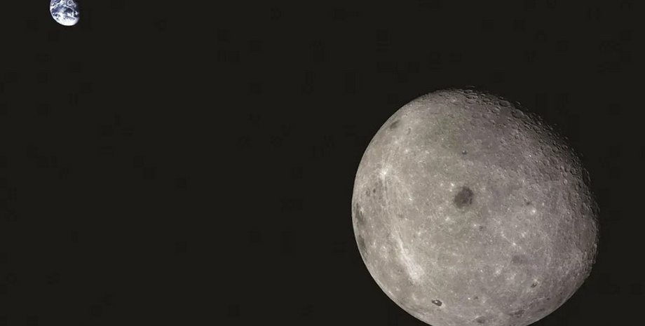 Луна, Земля