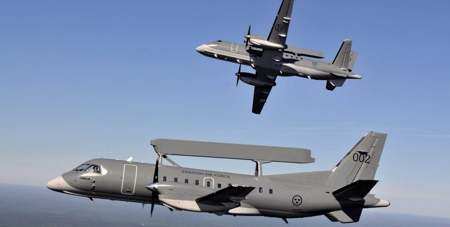 Saab 340 AEW&C в україні, літак-розвідник в україні, львів літак Saab 340 AEW&C