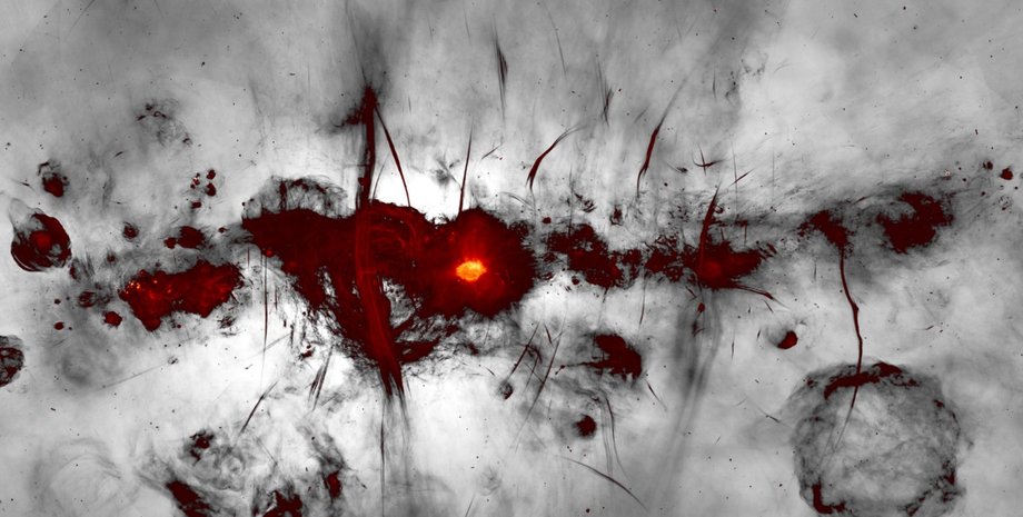 Млечный Путь, магнитные нити