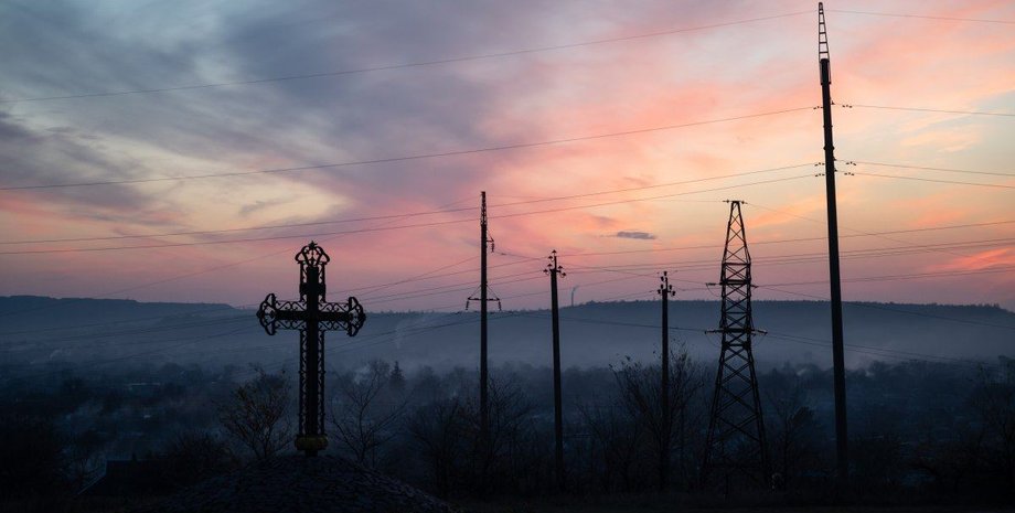 енергетика, хрест, електрика, вечір