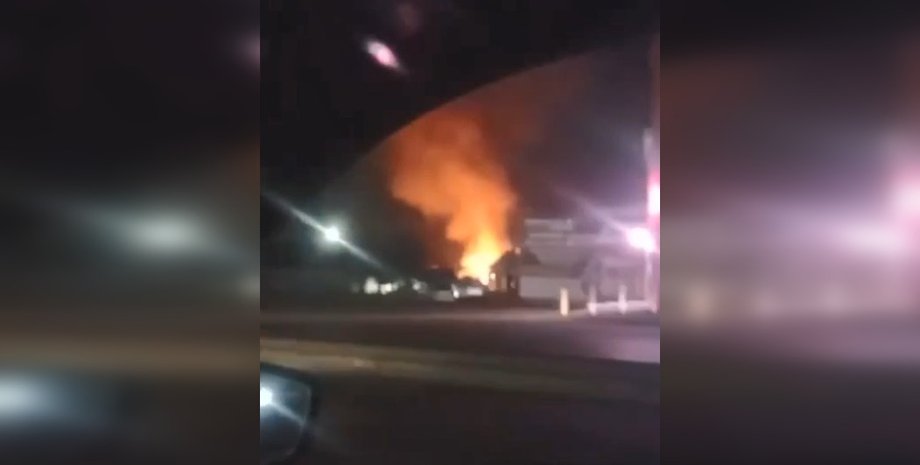 Удар по РФ, Брянская область атака дронов, нефтепровод дружба пожар, станция Новозыбково пожар, БПЛА атака на РФ, Брянская область взрывы, Брянская область БПЛА 30 января