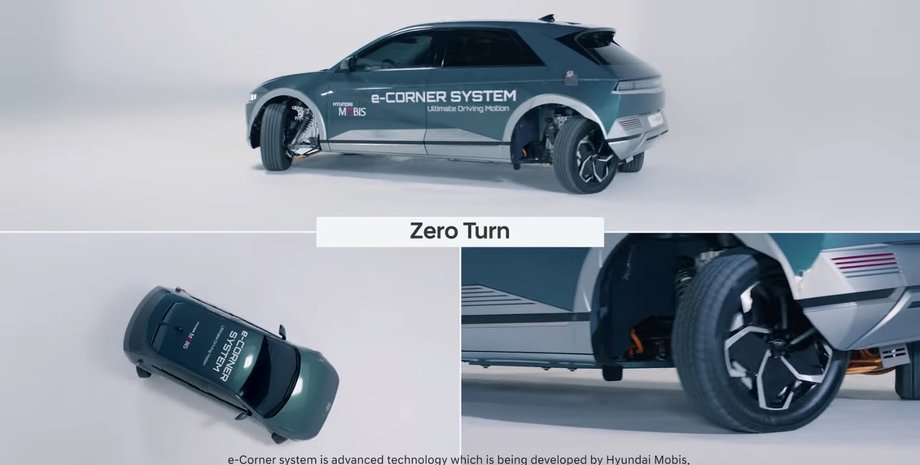 Hyundai, Hyundai Ioniq 5, Электромобиль, Технологии, Авто, Автомобили, Колеса, Поворот, Видео