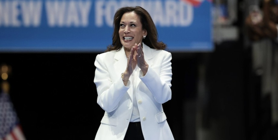 Кандидат от Республиканской партии Камала Харрис Камала Харрис, США, аплодисменты, вице-президент США