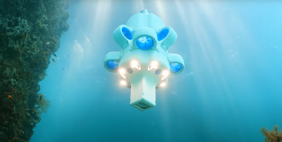 Миниатюрный подводный дрон Hydrus Подводный дрон Advanced Navigation Hydrus