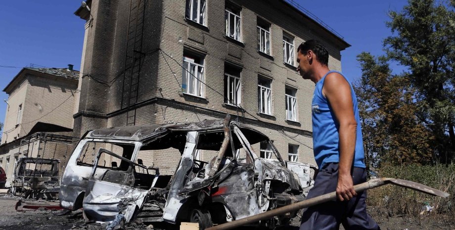 Разрушения в Донбассе / Фото: ТСН