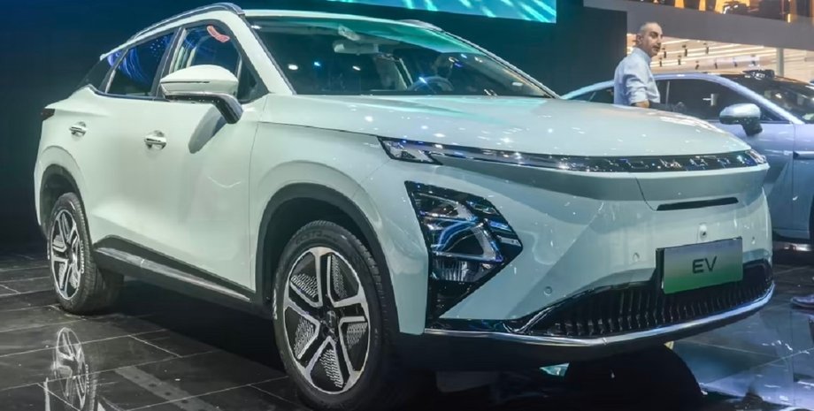 Chery, Chery Omoda 5 EV, Кроссовер, Авто, Автомобили, Новинки, Электрокар, Электромобиль, Фото, Китай, Китайские авто