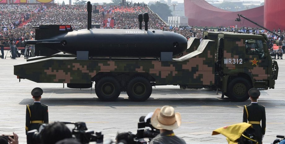 китай, дрон. морський дрон, XLUUV, UUV-300, підводний дрон, китайський підводний дрон