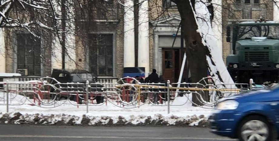 київ, ДНР, прапор, кіно, соломенский район, поліція