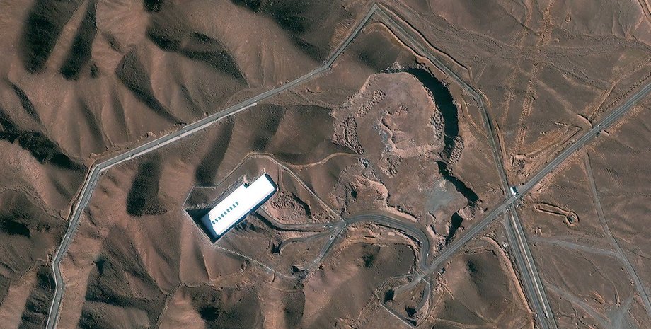 фордо, іран, ядерний об'єкт, підземний об'єкт