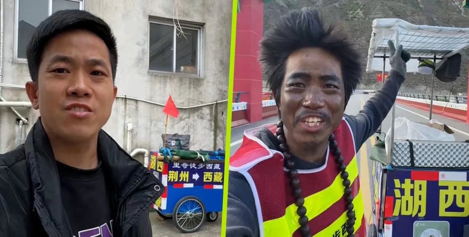 китай, турист, поход,тибет