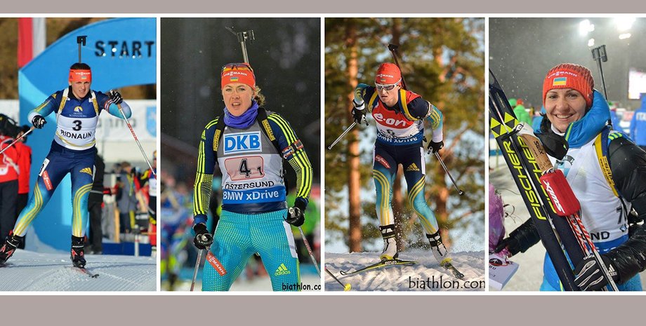 Сборная Украины по биатлону / Фото: facebook.com/olympicua