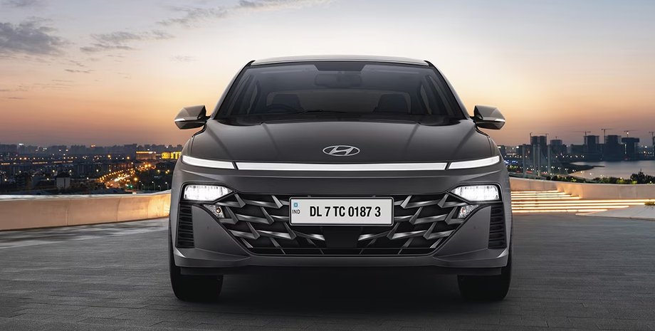 Новый Hyundai Accent, Hyundai Accent 2023, Hyundai Accent, седан Hyundai Accent