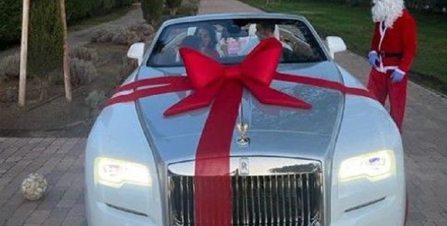 роллс-ройс криштиану роналду, авто криштиану роналду, криштиану роналду, Rolls-Royce Dawn