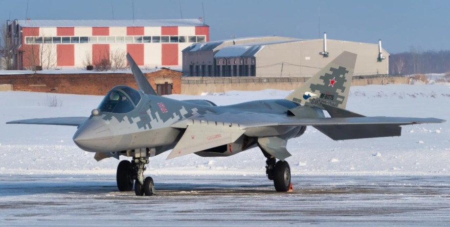 літак Су-57 ВКС РФ