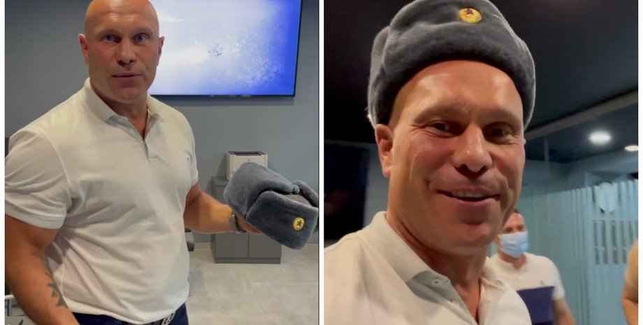 Илья Кива, шапка, советская кокарда, подозрение,