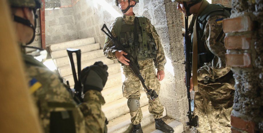 Военнослужащие ВСУ на учениях Rapid Trident / Фото: Getty Images