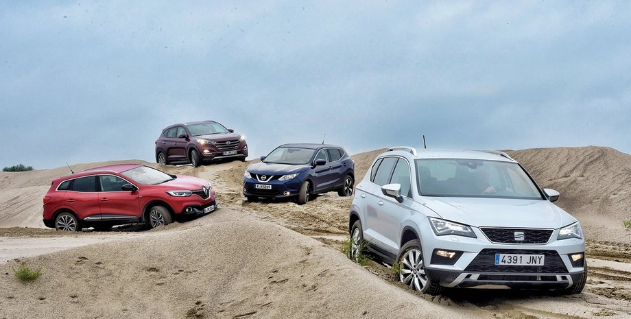 кращі кросовери з пробігом, кращі кросовери, кращі компактні кросовери, кращі вживані кросовери