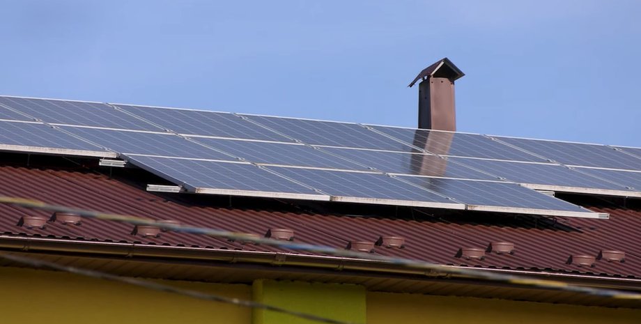 Солнечные панели для дома Солнечные панели на крыше дома