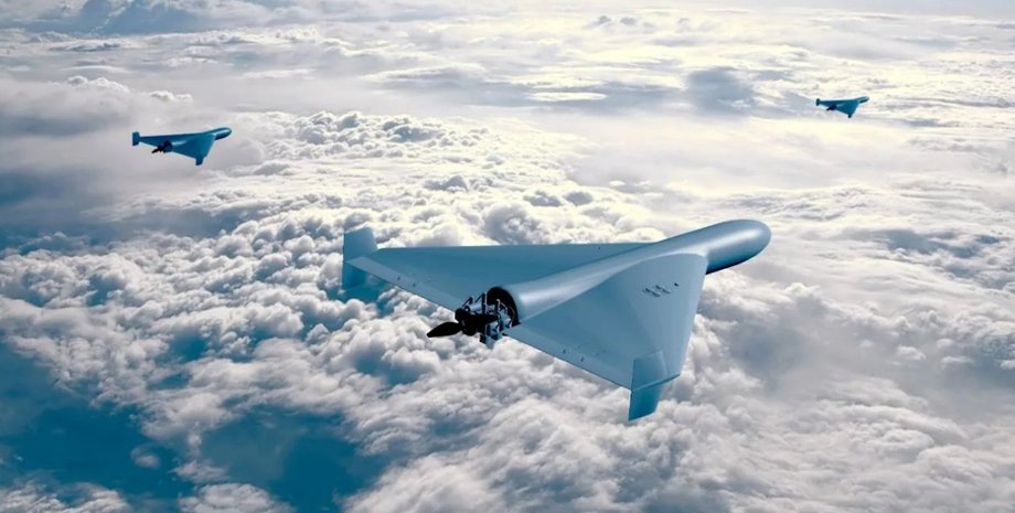 Дрон "Герань" ВС РФ Дроны "Герань" ВС РФ в полете