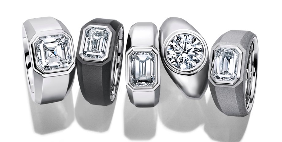Tiffany & Co, мужские кольца, мужские обручальные кольца, кольца, бриллианты