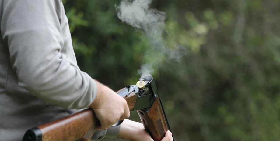 Оружие, выстрел, ружье, охотничье ружье