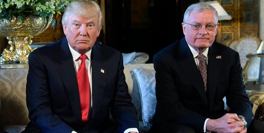 Кит Келлог и Дональд Трамп