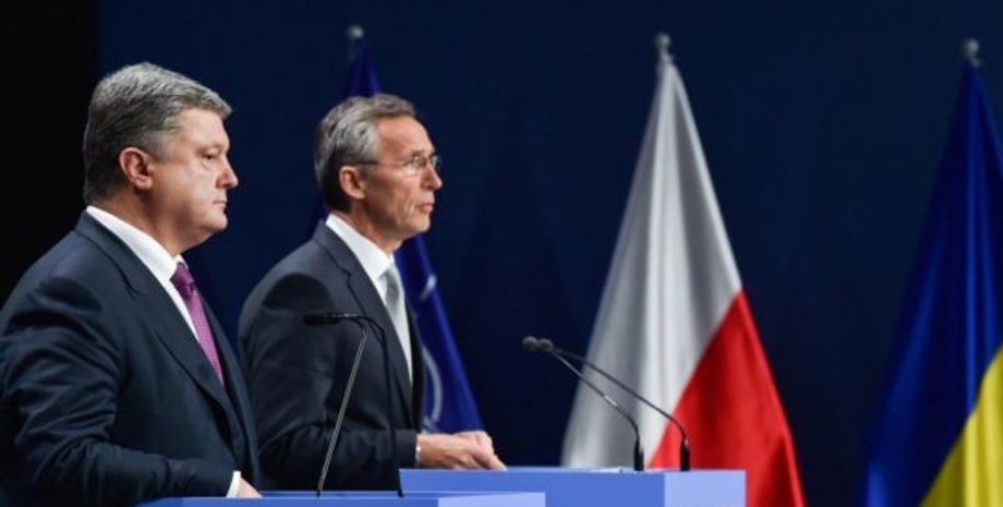 Президент Украины Петр Порошенко и генсек НАТО Йенс Столтенберг / Фото: rbc.ua