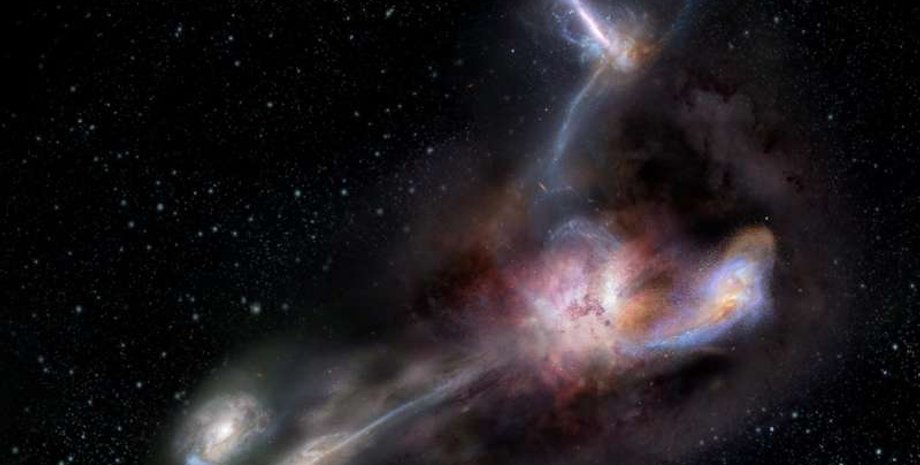 Иллюстрация: NRAO/AUI/NSF, S. Dagnello