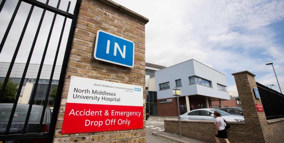 Больница Северного Миддлсекса в Лондоне/Фото: The Guardian