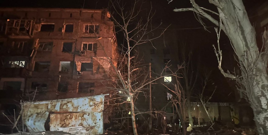 Последствия обстрела Селидово Селидово, война, Донецкая область, фото